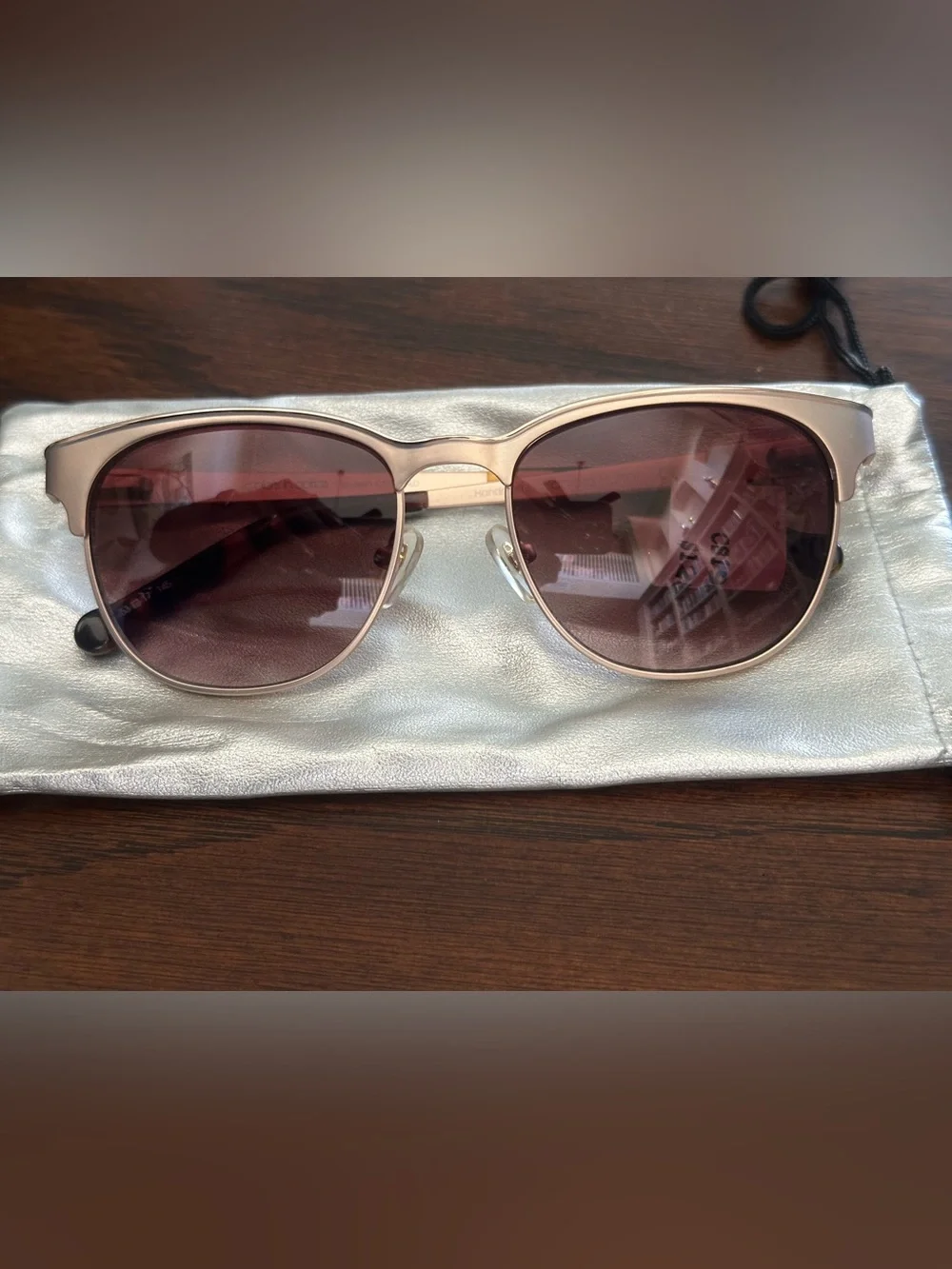 Vintage Sanford Hutton Colors In Optics Sunglasses CS196 GLD Gold NWT Pristine